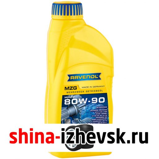 Трансмиссионное масло для автомобиля Ravenol Getriebeoel MZG 80W90 1л. в Ижевске